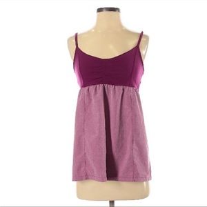 Athleta Bestie Tank Purple Tank Top Sleeveless Small